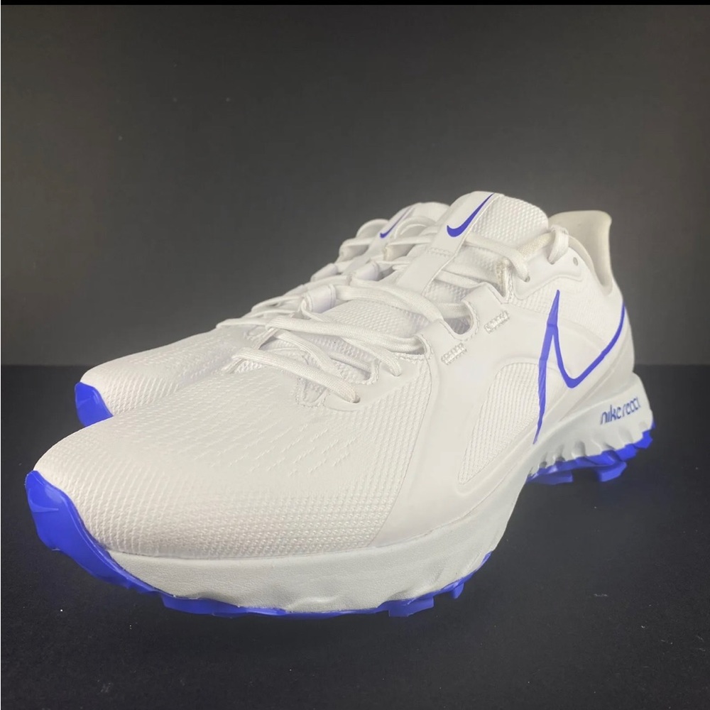 Nike Men's React Infinity Pro Golf Shoes 'White Racer Blue' CT6620-125 Size 14